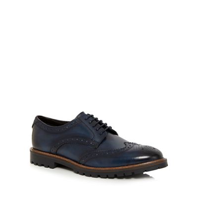 Navy 'Trench' brogues
